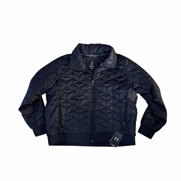 Under Armour ColdGear Reactor Quilted Jacket Women’s 2X Black NWT - Picture 2 of 12